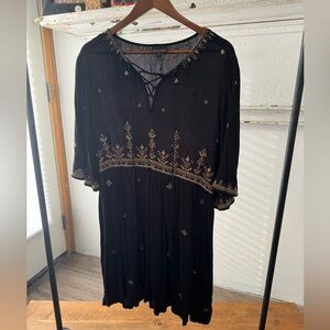 Black Shyanne Boho Dress